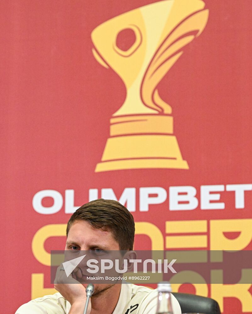 Russia Soccer Supercup CSKA Training