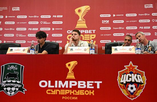 Russia Soccer Supercup CSKA Training