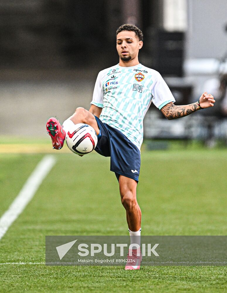 Russia Soccer Supercup CSKA Training