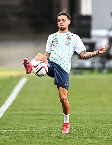 Russia Soccer Supercup CSKA Training