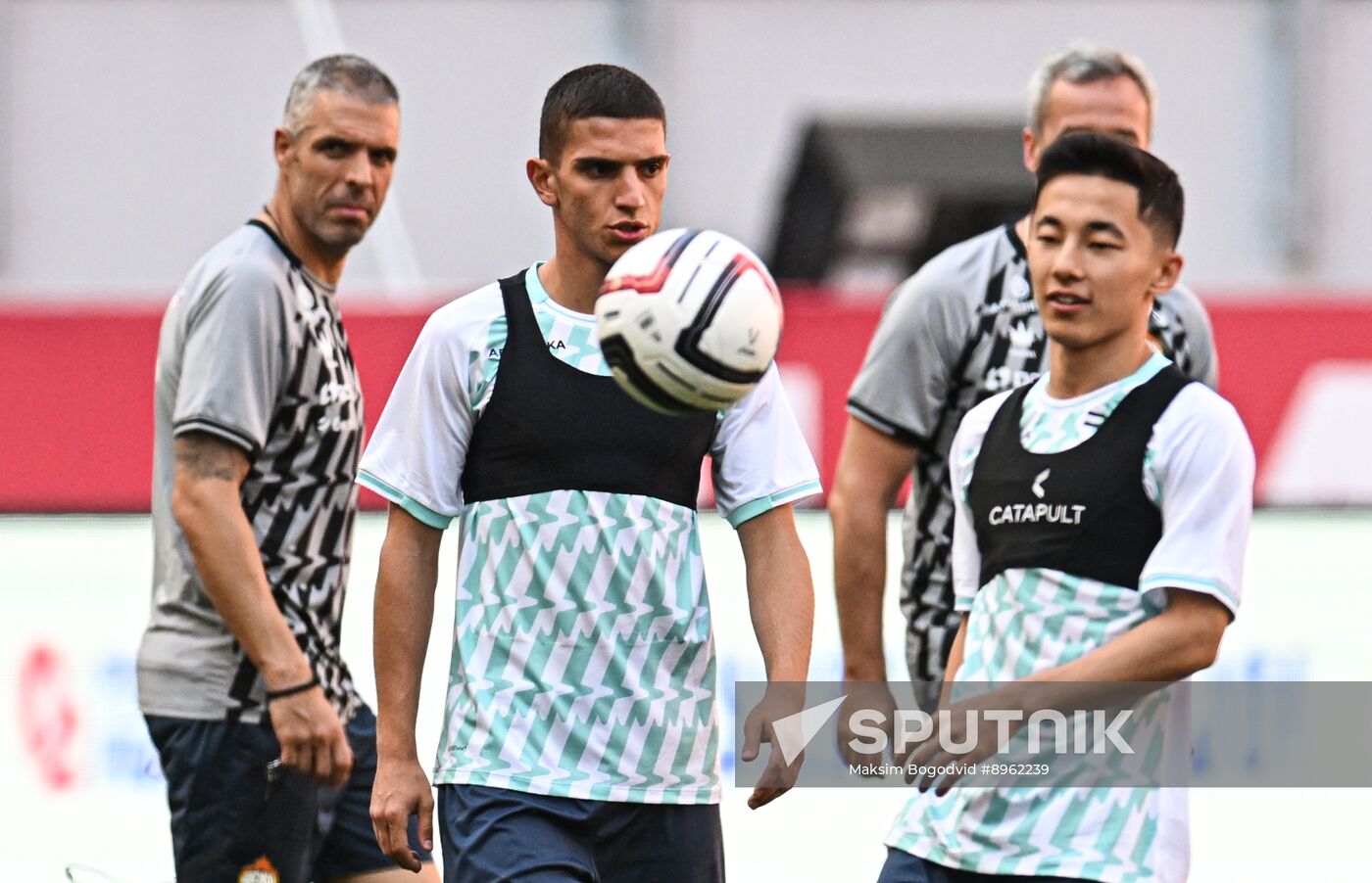 Russia Soccer Supercup CSKA Training