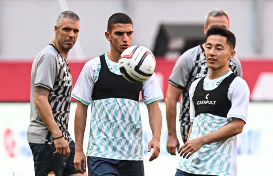 Russia Soccer Supercup CSKA Training