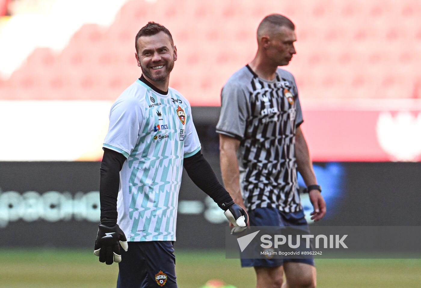 Russia Soccer Supercup CSKA Training