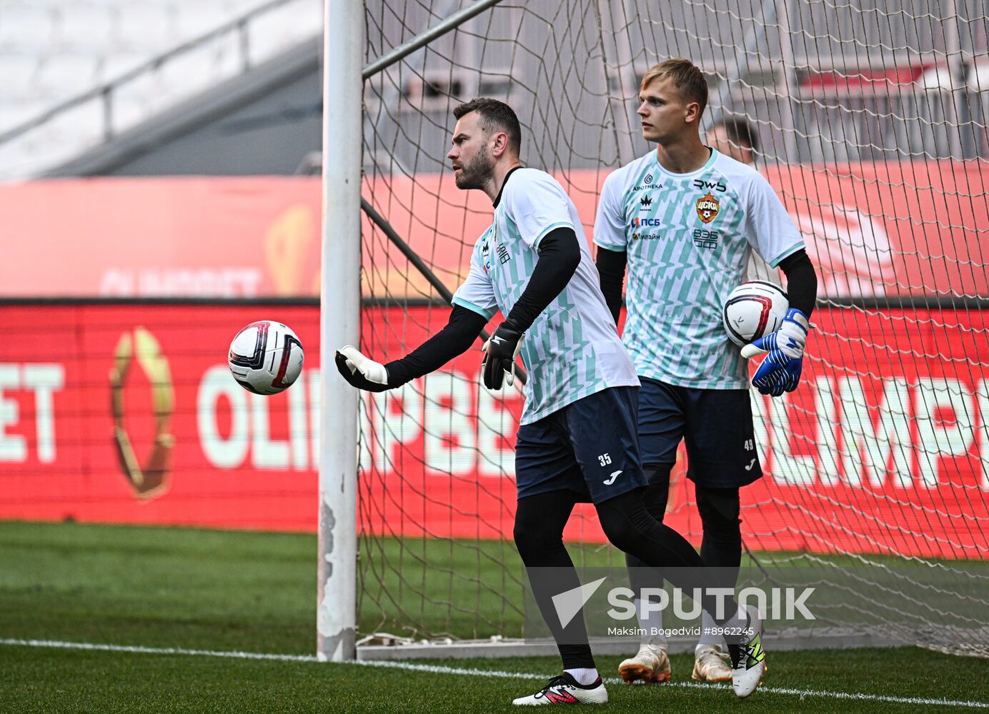 Russia Soccer Supercup CSKA Training
