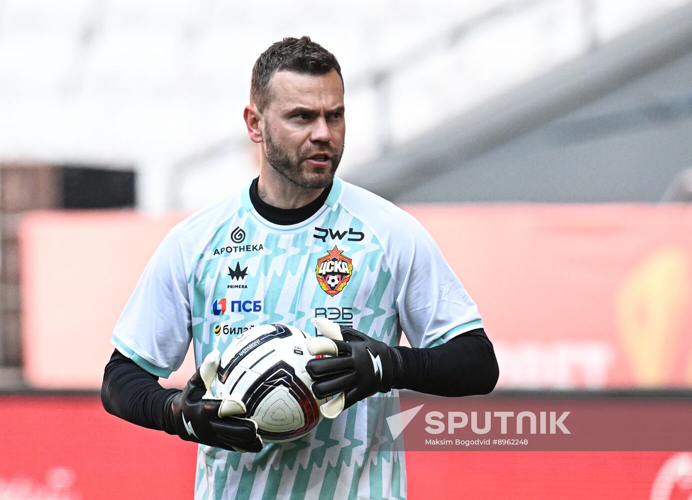 Russia Soccer Supercup CSKA Training