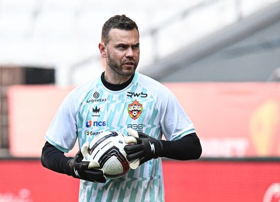 Russia Soccer Supercup CSKA Training
