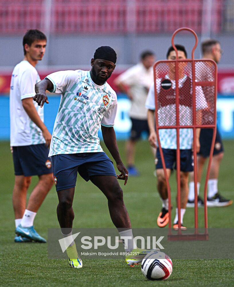 Russia Soccer Supercup CSKA Training