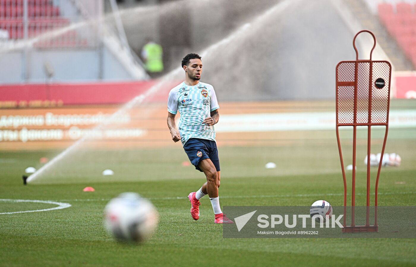 Russia Soccer Supercup CSKA Training