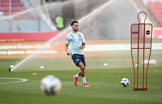Russia Soccer Supercup CSKA Training