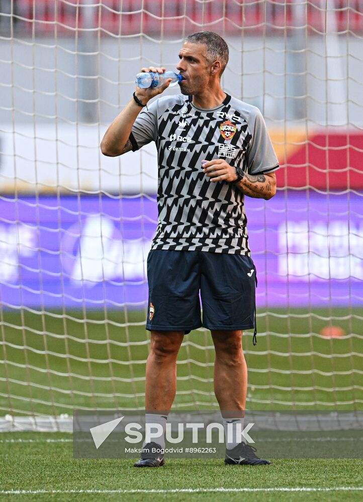 Russia Soccer Supercup CSKA Training