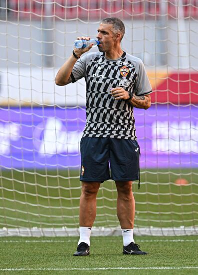 Russia Soccer Supercup CSKA Training
