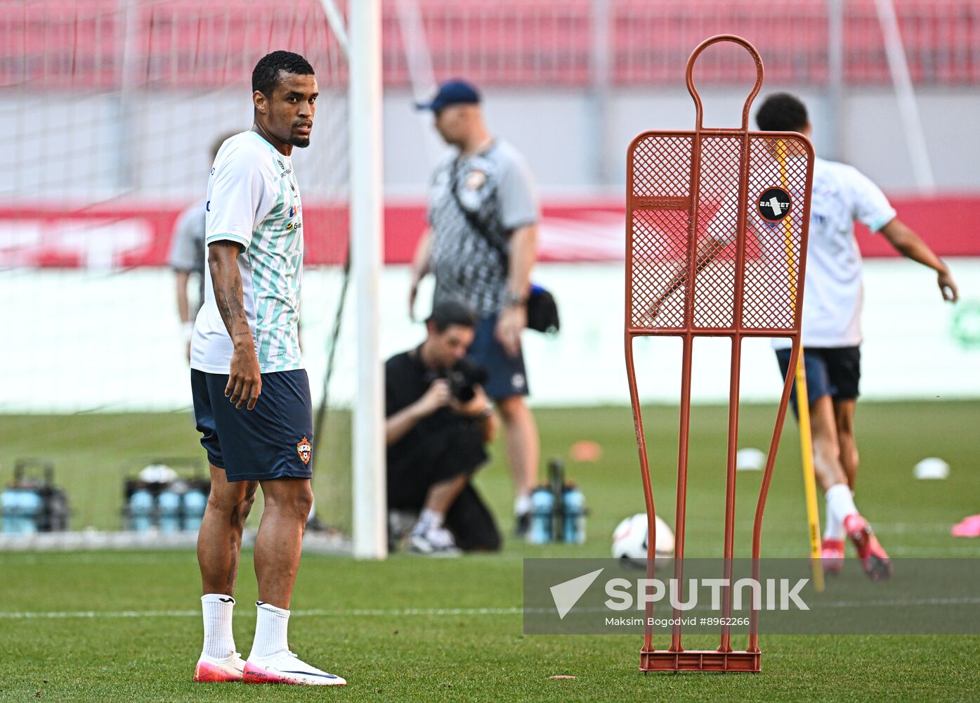 Russia Soccer Supercup CSKA Training