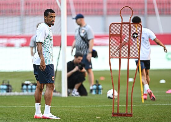 Russia Soccer Supercup CSKA Training