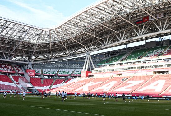 Russia Soccer Supercup CSKA Training
