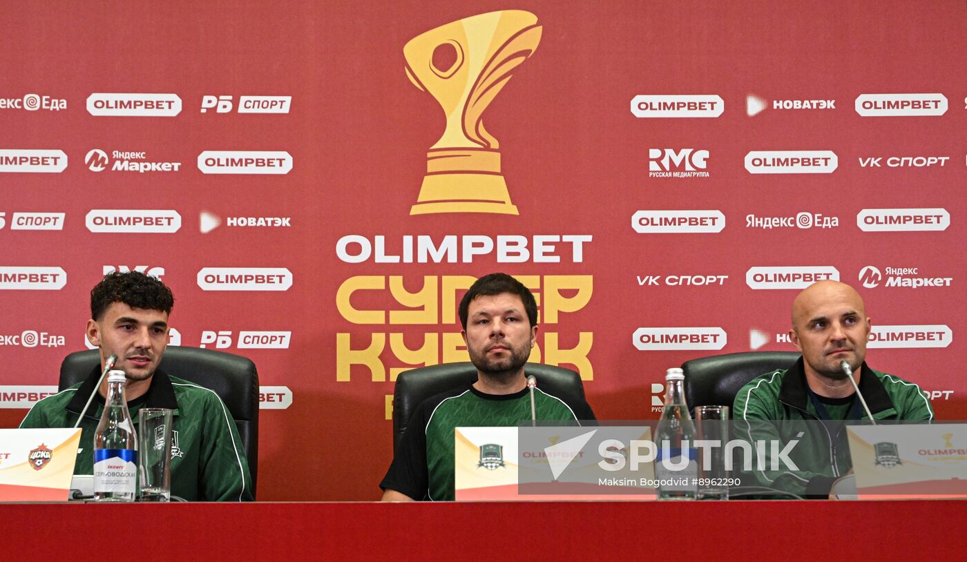 Russia Soccer Supercup Krasnodar Training