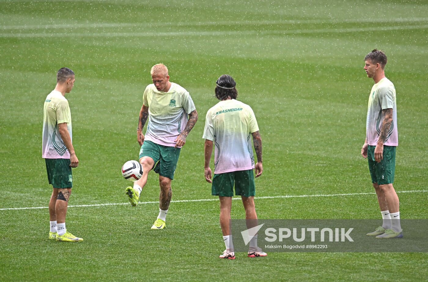 Russia Soccer Supercup Krasnodar Training