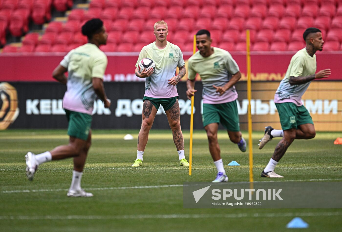 Russia Soccer Supercup Krasnodar Training