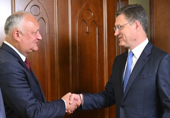 Russia Moldova Opposition Parties Novak