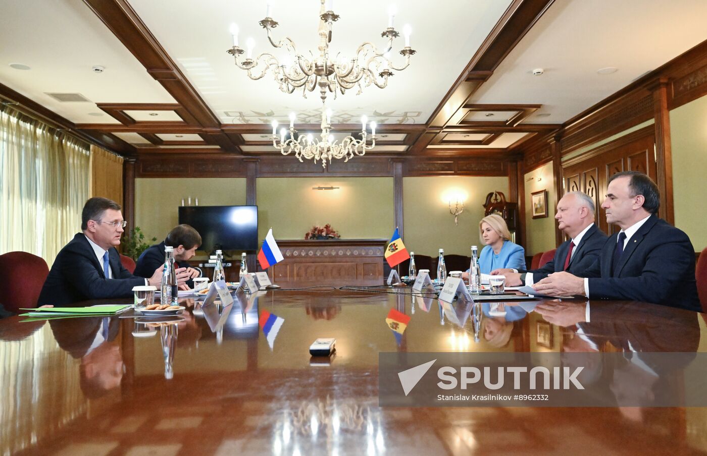 Russia Moldova Opposition Parties Novak