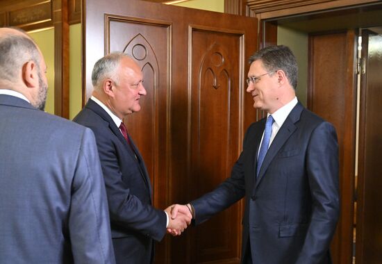 Russia Moldova Opposition Parties Novak