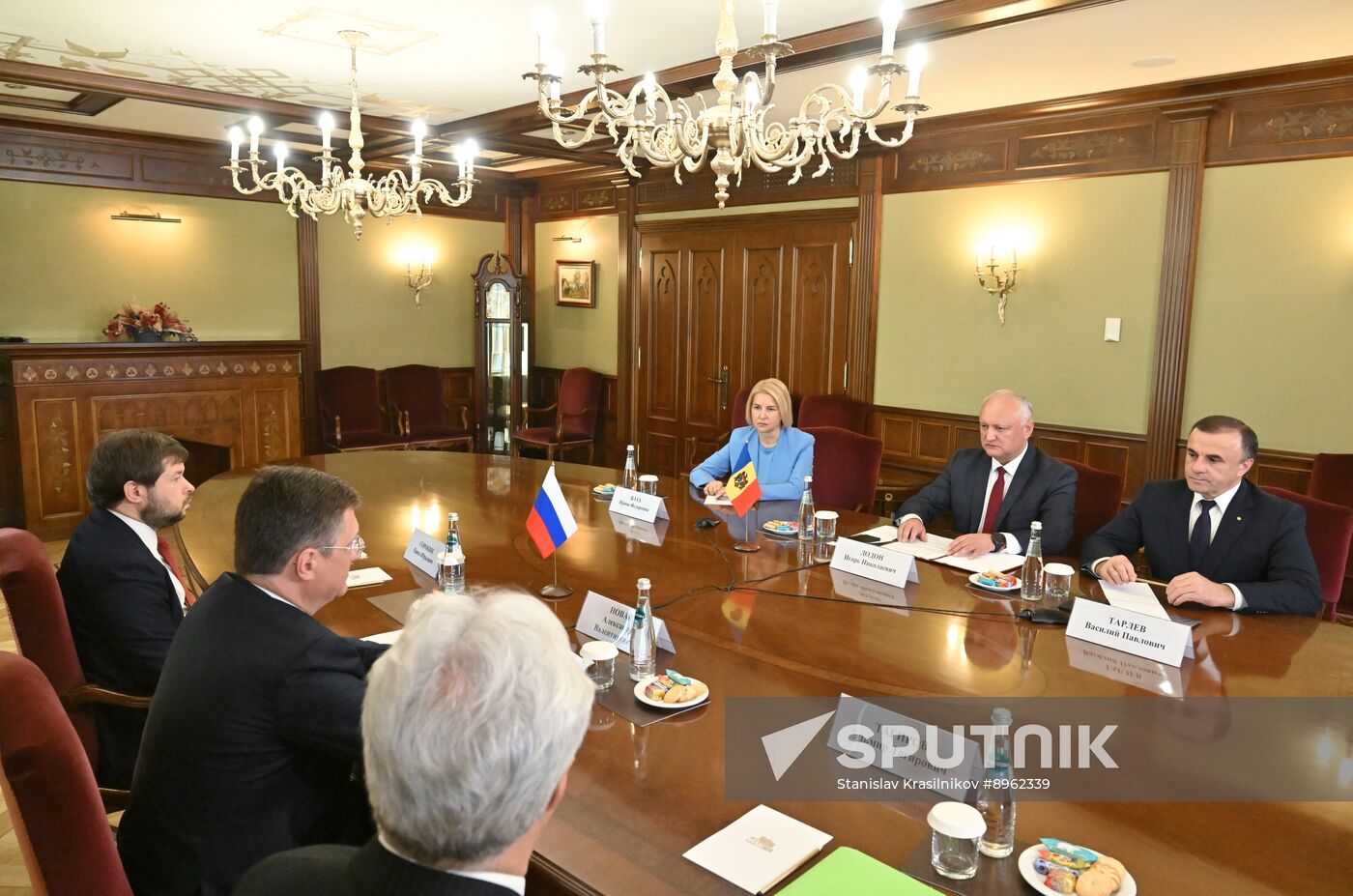 Russia Moldova Opposition Parties Novak