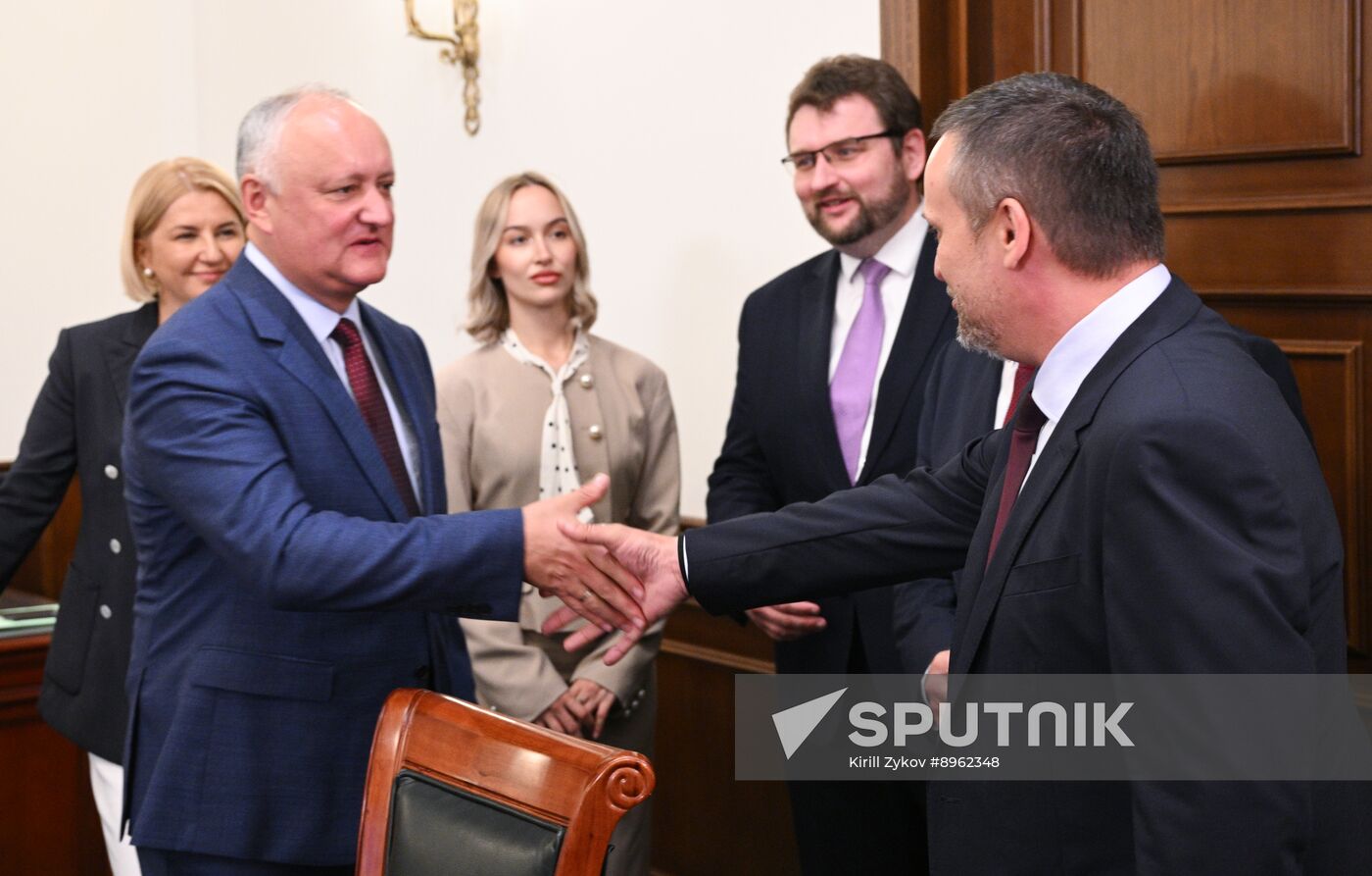 Russia Moldova Opposition Parties Nikitin