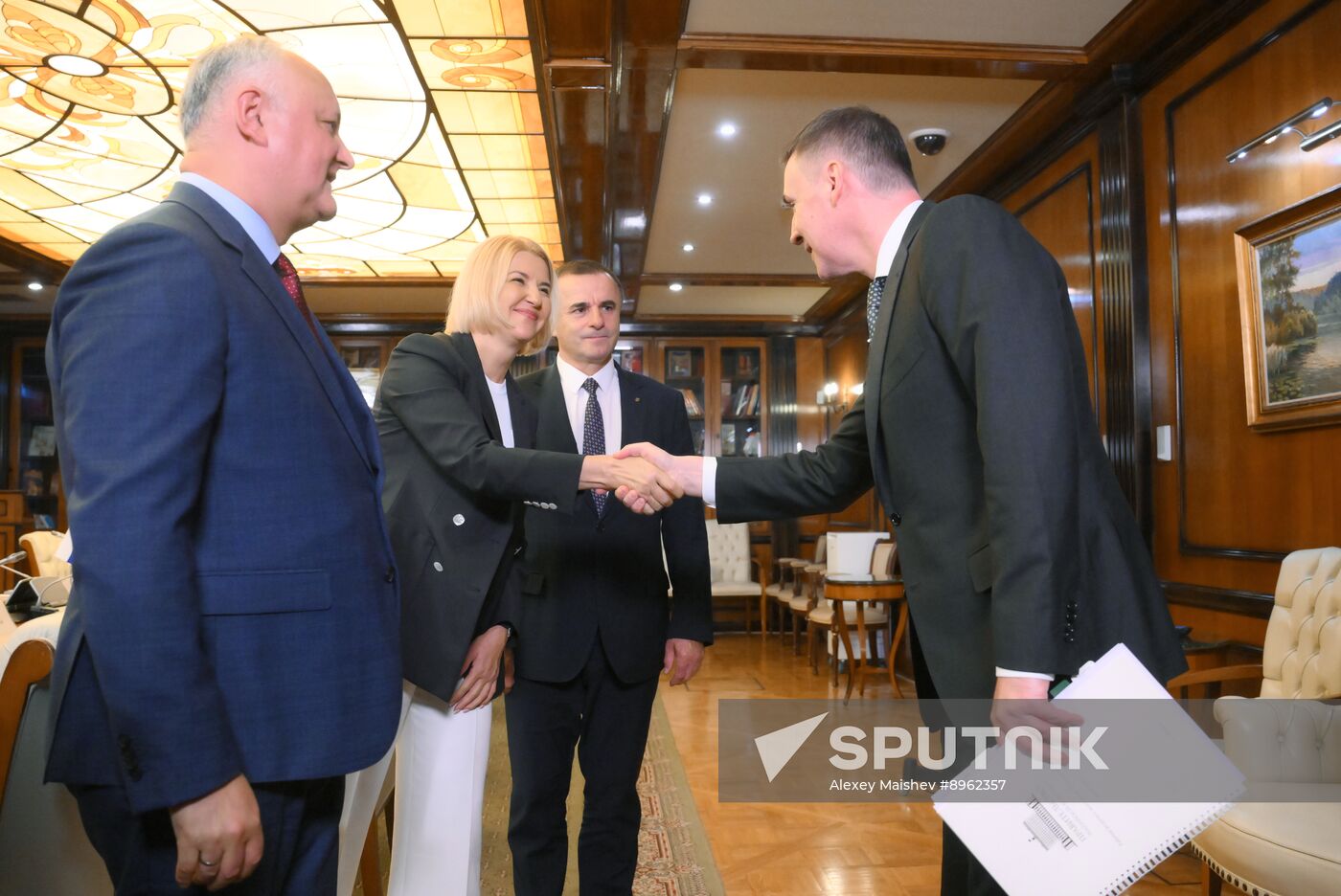 Russia Moldova Opposition Parties Patrushev
