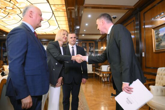 Russia Moldova Opposition Parties Patrushev