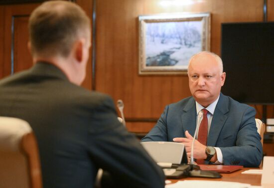Russia Moldova Opposition Parties Patrushev