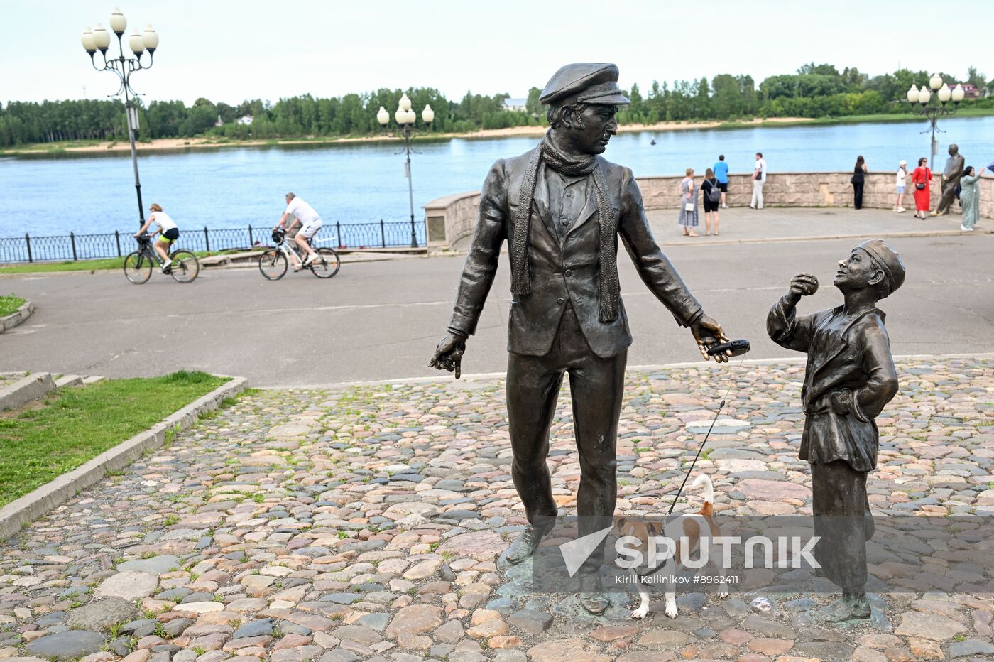 Russia Rybinsk Cityscapes