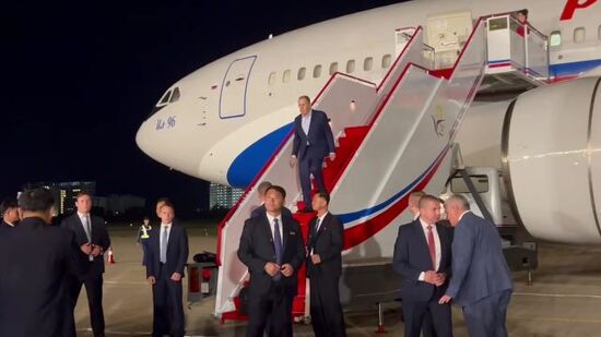 Lavrov arrives in Wonsan, North Korea for two-day visit