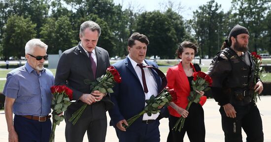 Russia WWII Prokhorovka Battle Anniversary