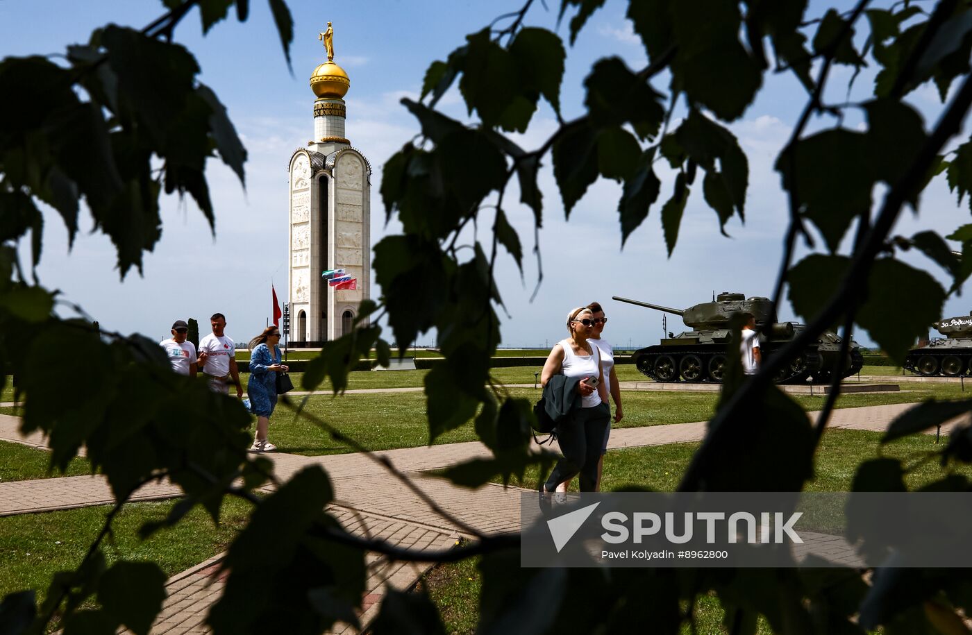 Russia WWII Prokhorovka Battle Anniversary