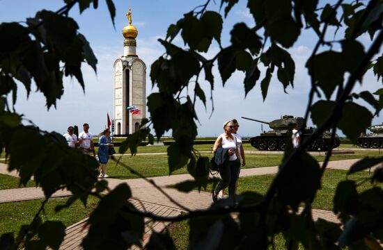 Russia WWII Prokhorovka Battle Anniversary