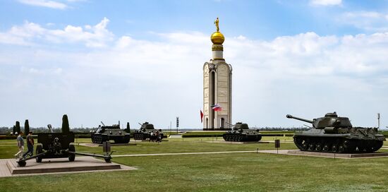 Russia WWII Prokhorovka Battle Anniversary
