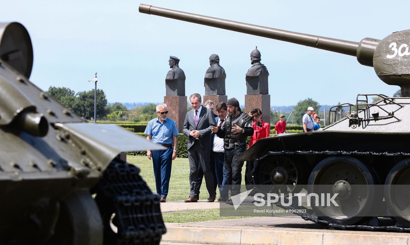 Russia WWII Prokhorovka Battle Anniversary