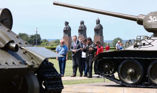Russia WWII Prokhorovka Battle Anniversary