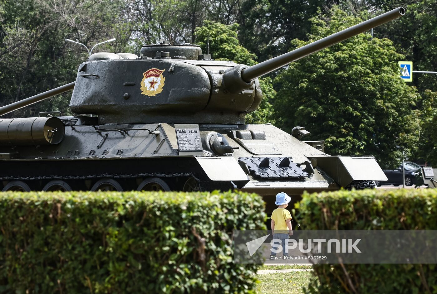 Russia WWII Prokhorovka Battle Anniversary