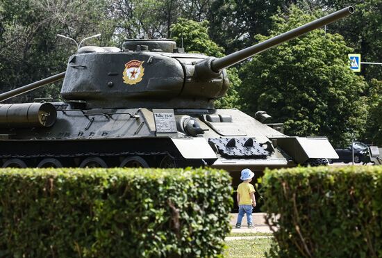 Russia WWII Prokhorovka Battle Anniversary