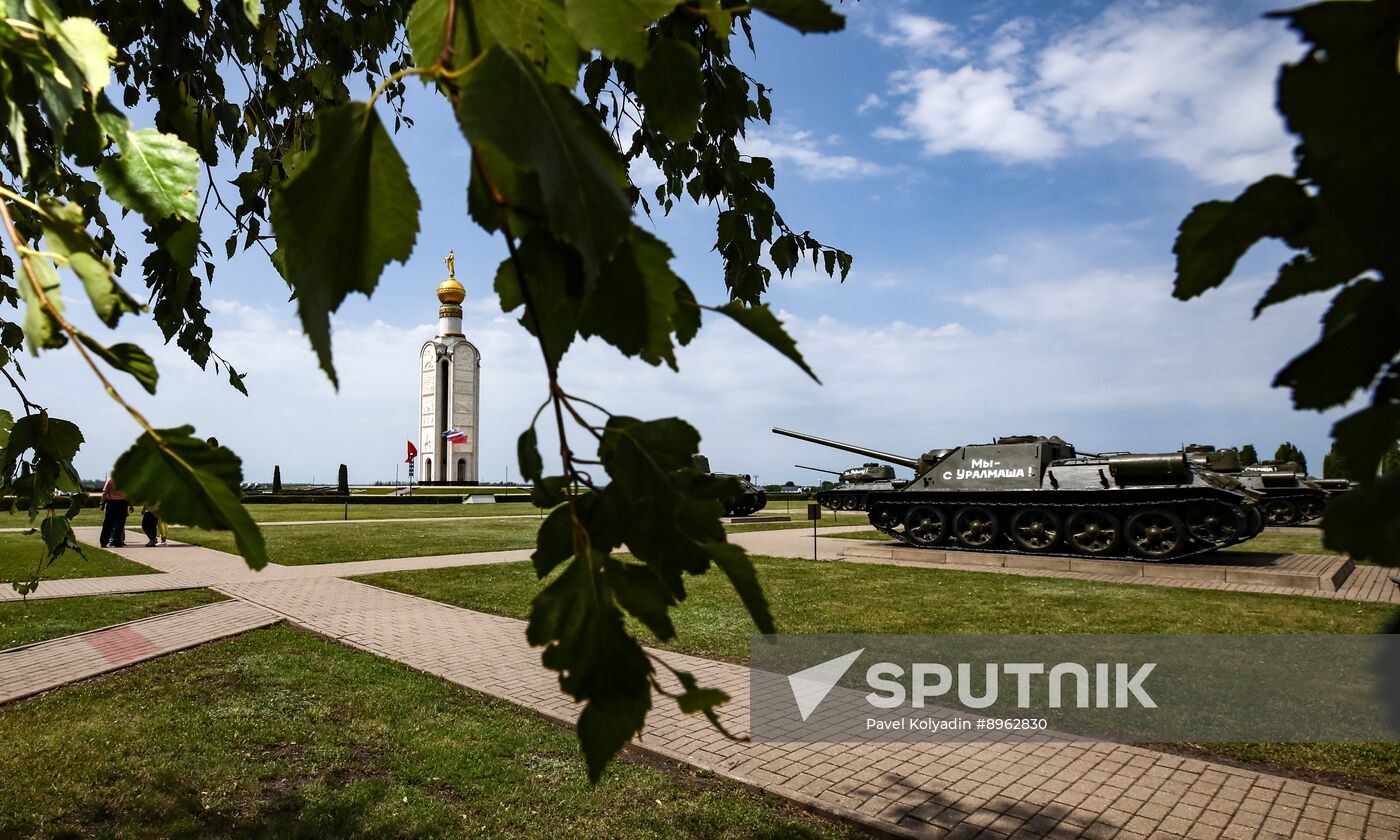 Russia WWII Prokhorovka Battle Anniversary
