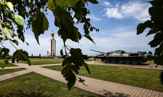 Russia WWII Prokhorovka Battle Anniversary