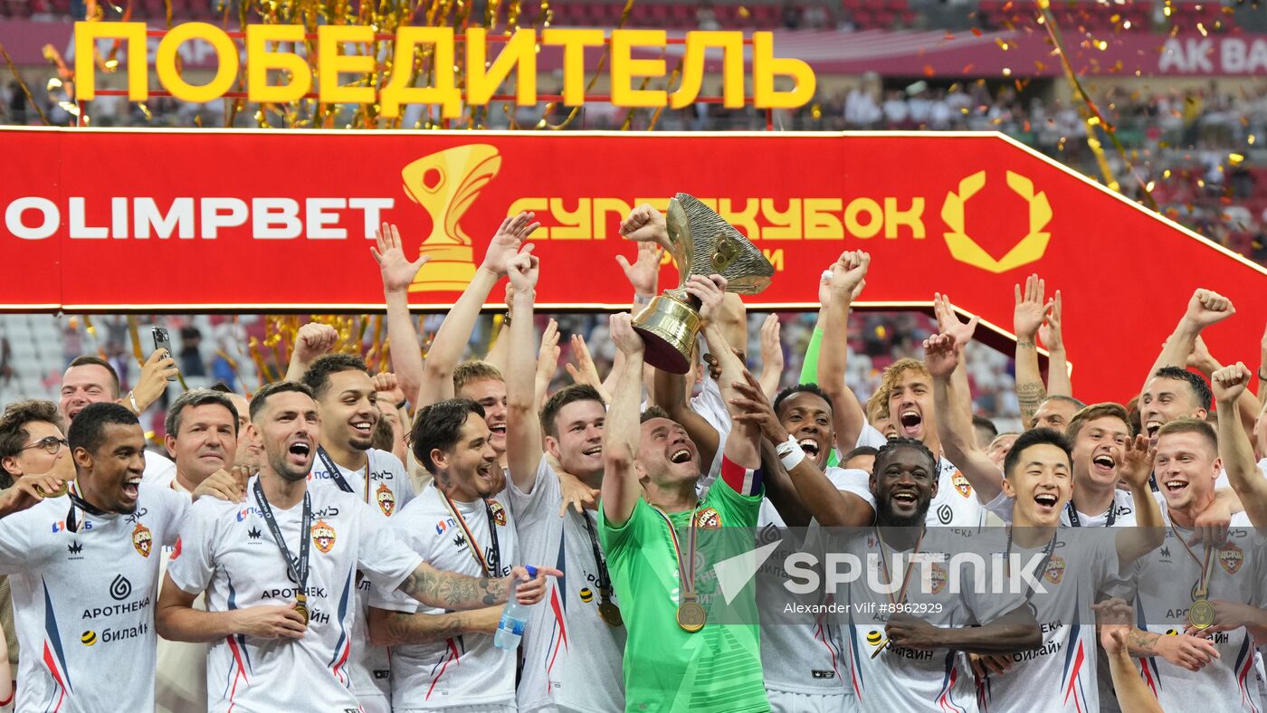Russia Soccer Super Cup Krasnodar - CSKA