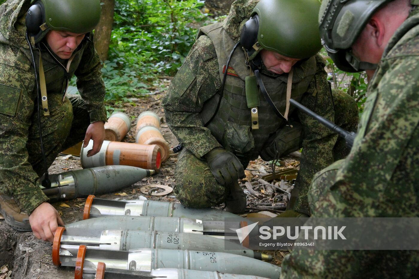 Russia Ukraine Military Operation Tank Unit