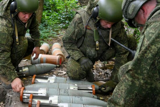 Russia Ukraine Military Operation Tank Unit
