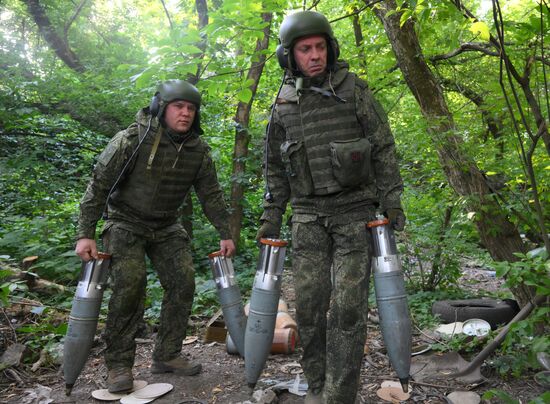 Russia Ukraine Military Operation Tank Unit