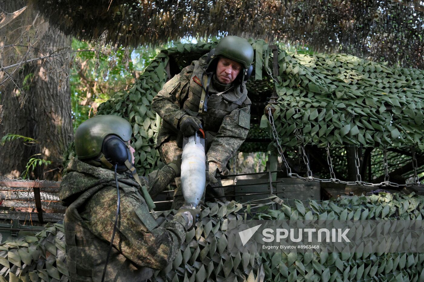 Russia Ukraine Military Operation Tank Unit