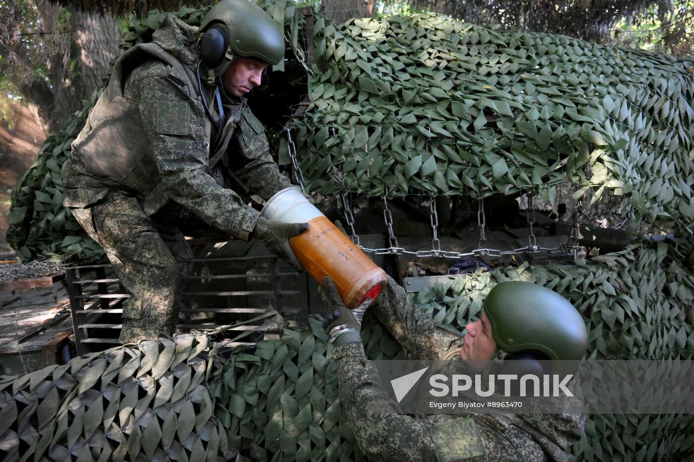 Russia Ukraine Military Operation Tank Unit
