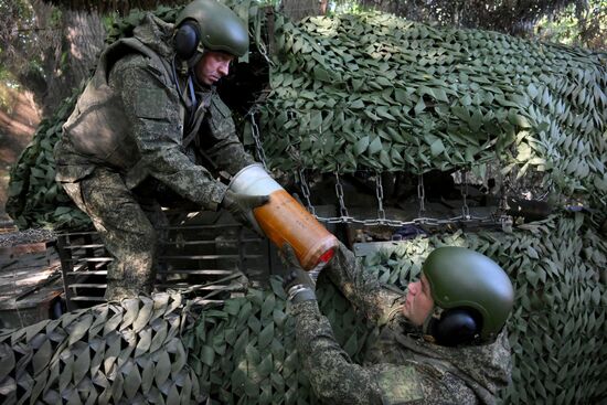 Russia Ukraine Military Operation Tank Unit