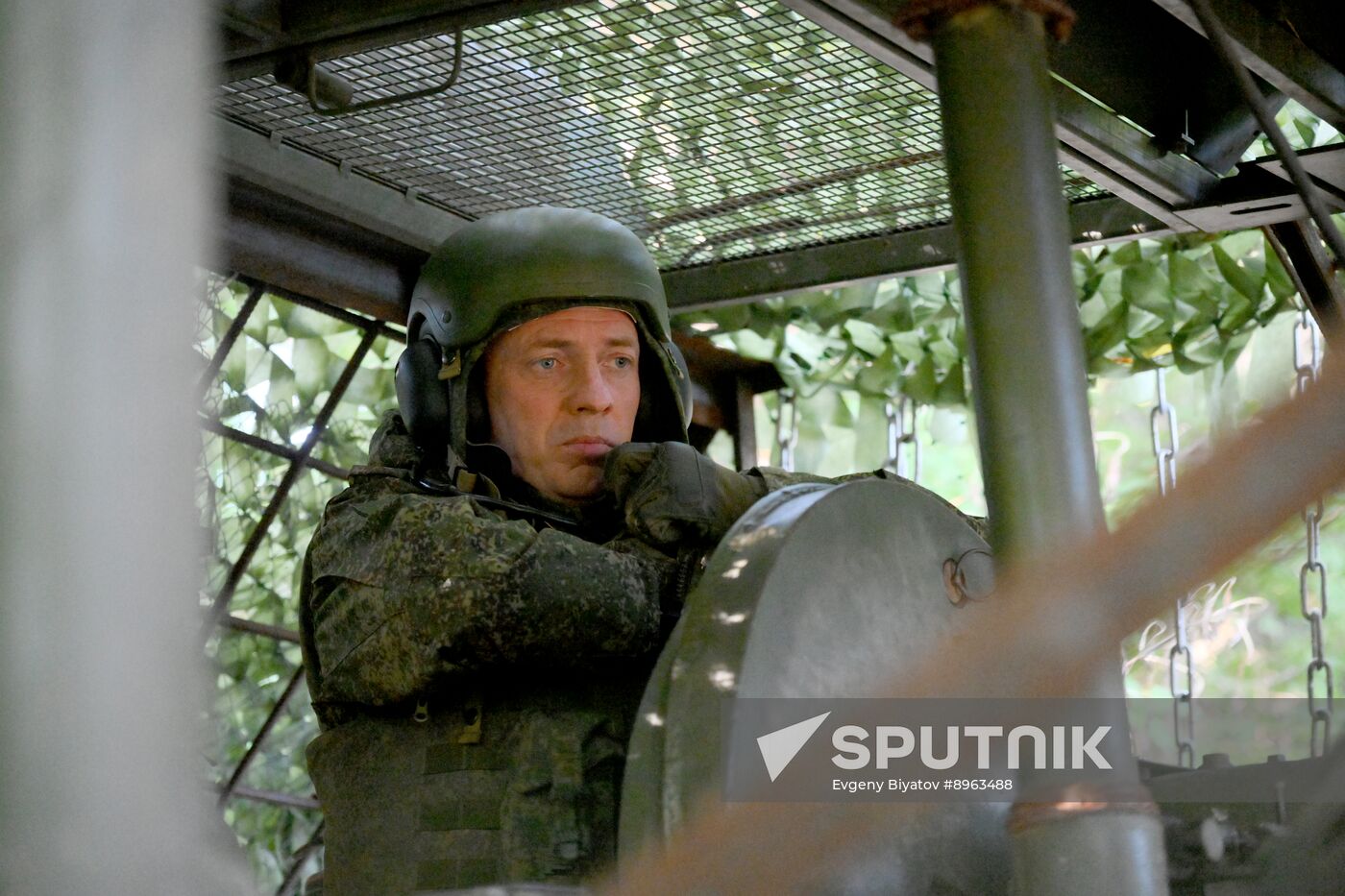 Russia Ukraine Military Operation Tank Unit
