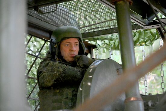 Russia Ukraine Military Operation Tank Unit
